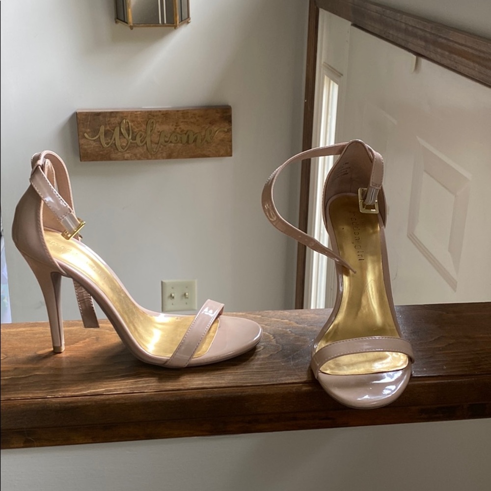 Madden girl nude heel sandal